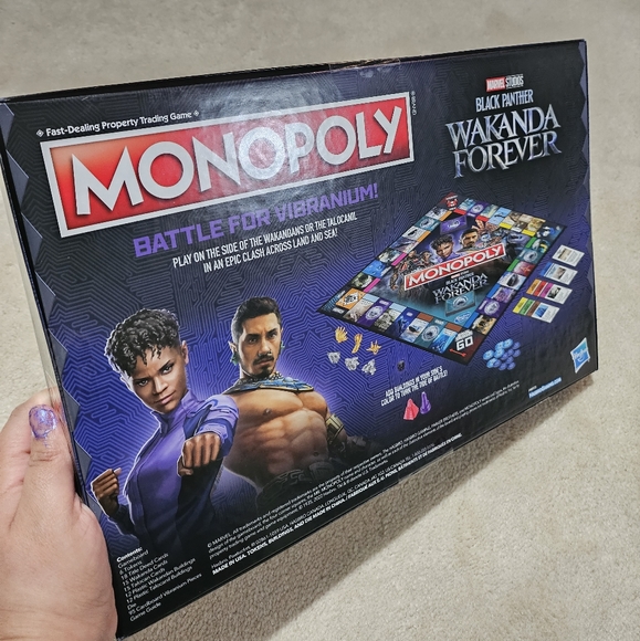 Black Panther Monopoly Wakanda for ever New - Picture 2 of 6